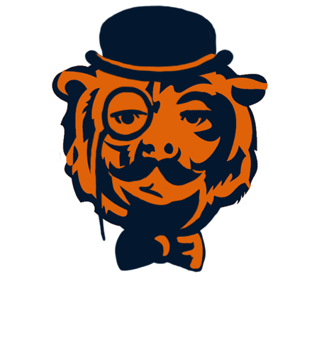 Chicago Bears British Gentleman Logo DIY iron on transfer (heat transfer)